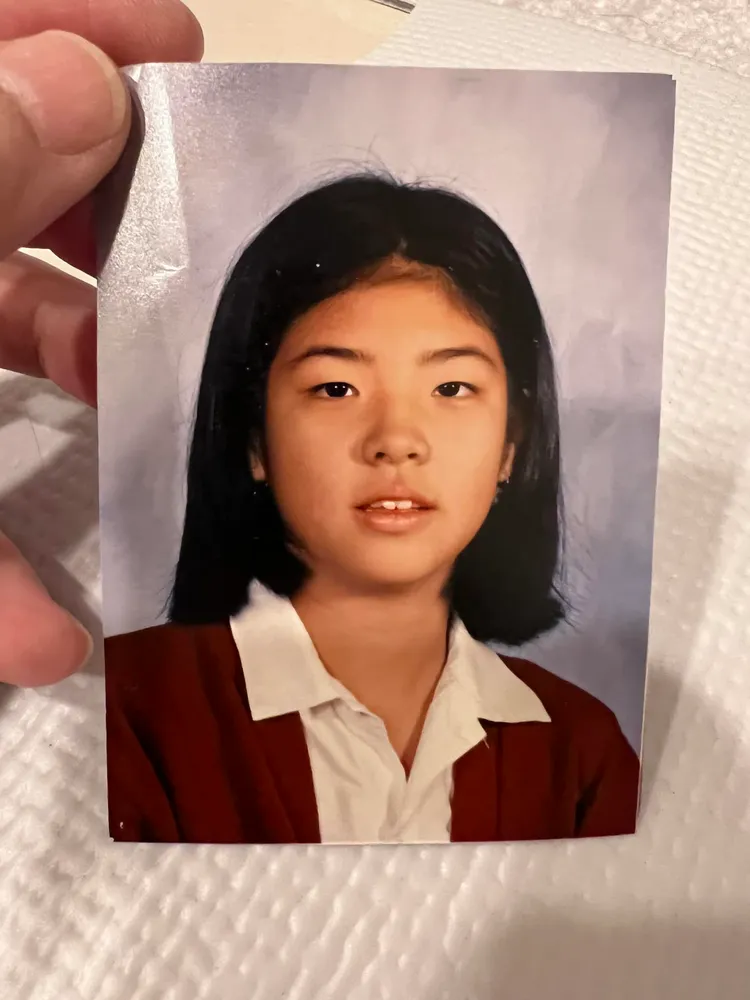 戴安娜小時候。引自黛安娜臉書