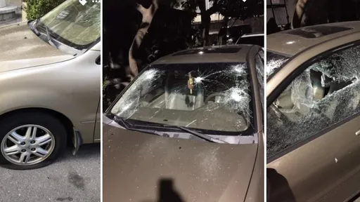 高雄女愛車深夜遭砸輪胎被弄破　警調監視器緝兇