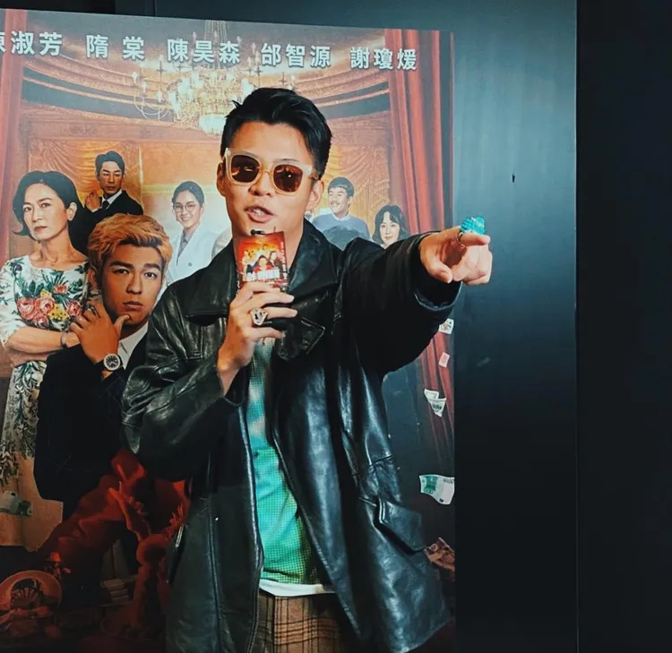 屁孩獻出大銀幕處女秀。翻攝屁孩臉書