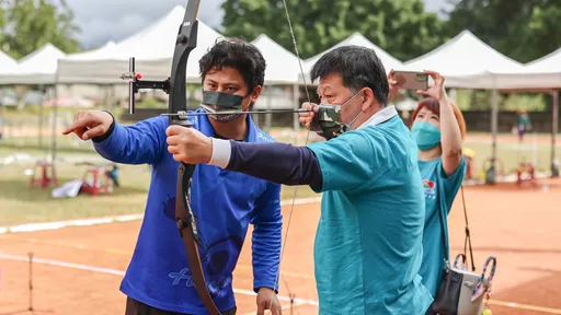「幫偏鄉學童逐夢」浪凡基金會辦射箭比賽　5名奧、亞運好手登場指導