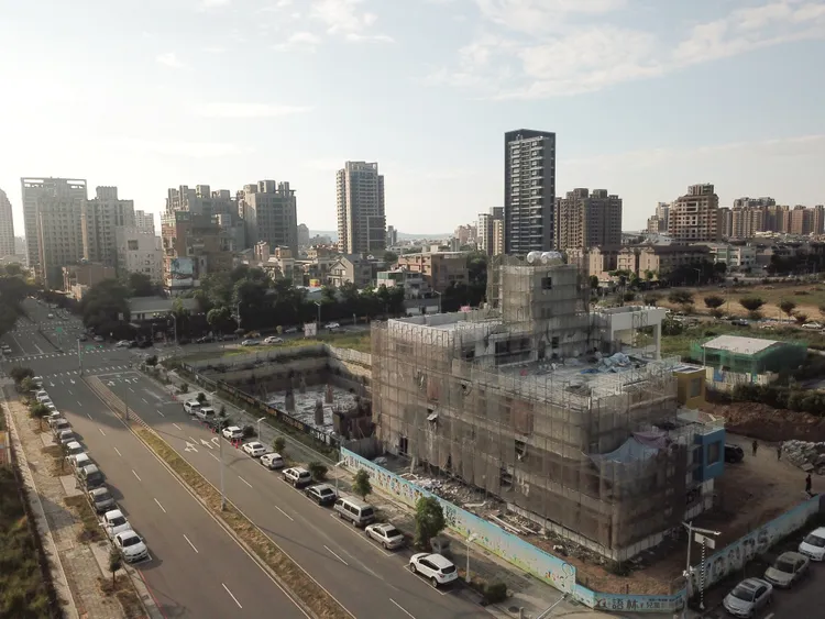 台中外圍新興重劃區房價奔上6字頭、不少個案超越傳統蛋黃區。王鈞生攝