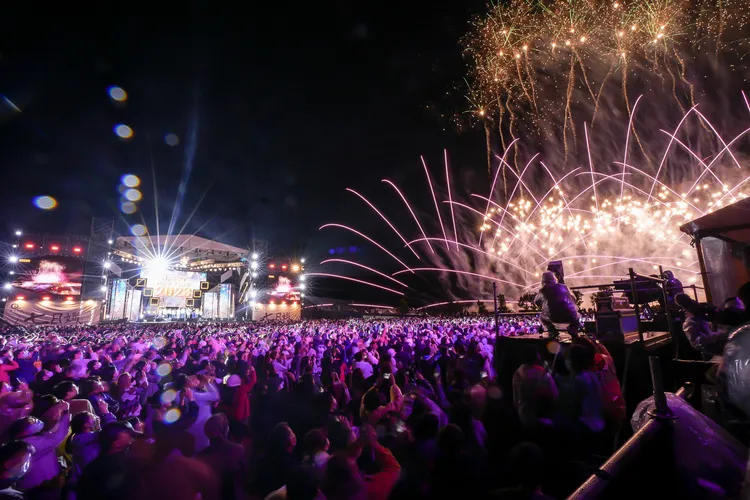 台東跨年晚會。台東縣府提供