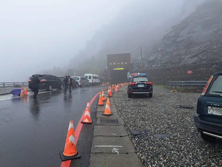 南橫大關山隧道口。關山分局提供