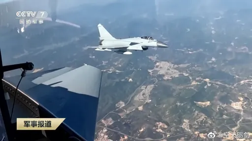 共軍在台灣周邊演練還嗆聲 「堅決反擊外部勢力」