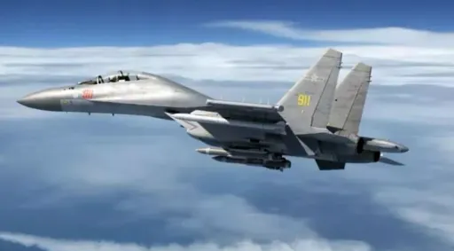 元旦假期共機續擾台 國防部:12架戰機穿越海峽中線