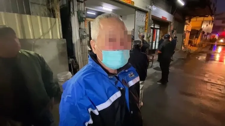 疑似縱火男子的家屬，否認男子有喝酒點火。讀者提供