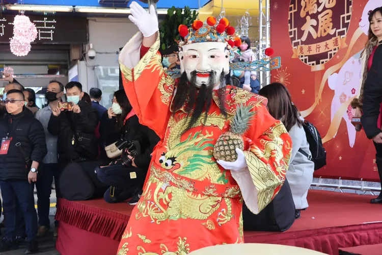 光華數位新天地今進行新春開市儀式。彭欣偉攝