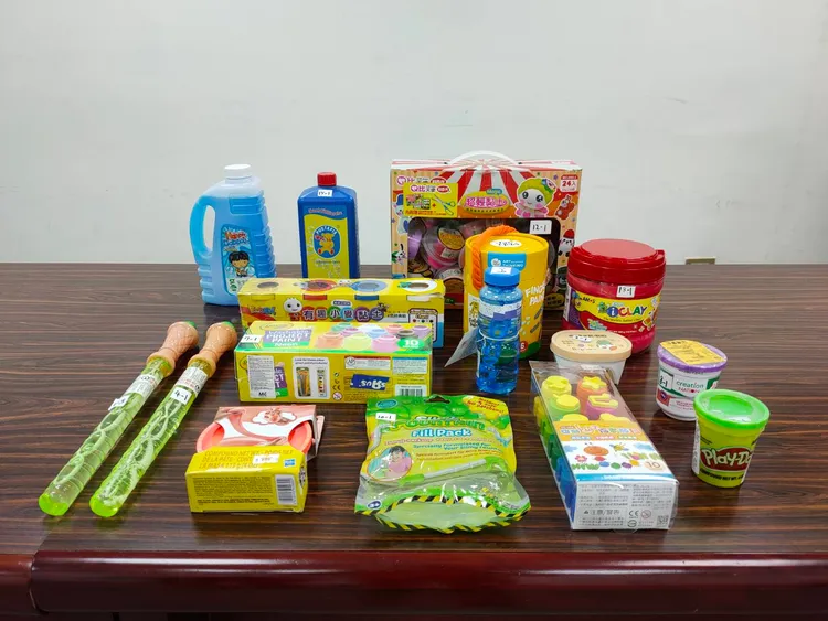 消保處針對15件液態玩具進行抽查。消保處提供