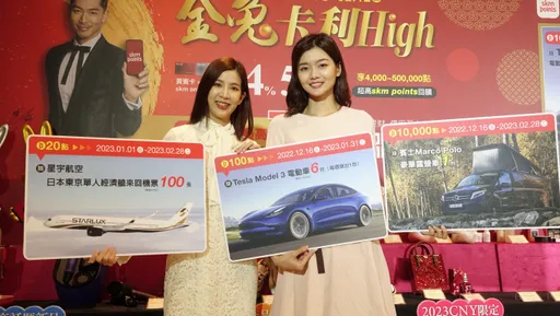 百貨點數月底到期!年噴33萬元拚380萬元賓士露營車 3千3抽特斯拉