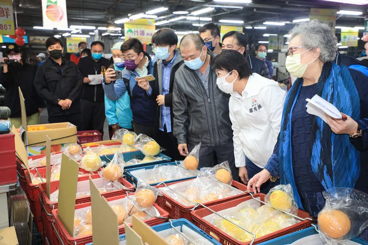 台中果菜市場價格平穩，部份項目甚至比去年便宜。台中市政府提供