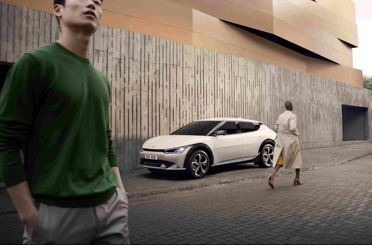 Kia EV6在2022年累計銷售領牌達626台,使Kia一舉躍升為一般進口電動車品牌銷售冠軍。原廠照片