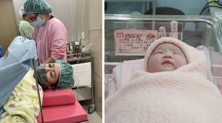 蔡允潔去年聖誕節喜獲女兒。紅心字會提供