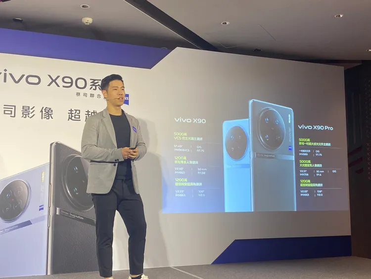 X90系列相機規格。王雪玲攝