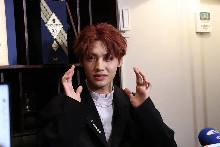 王君豪暢談韓國與日本工作的不同之處。鄭孟晃攝