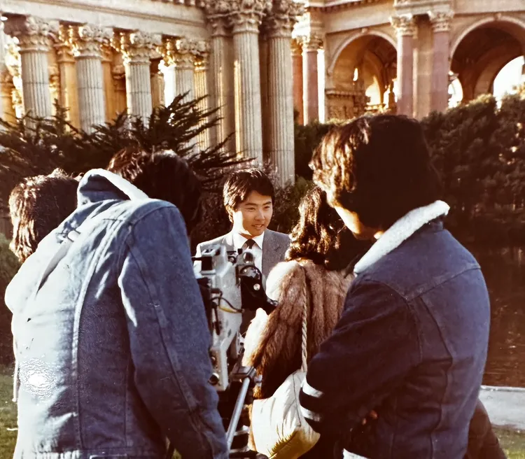 江長文曾在美國拍過《旅途》連續劇。周遊提供