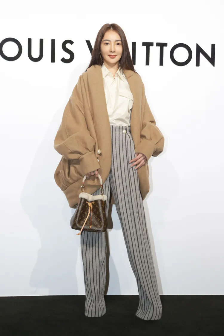 在2022年底結束婚姻的吳速玲，今晚也亮麗出席LV派對。朱世閎攝