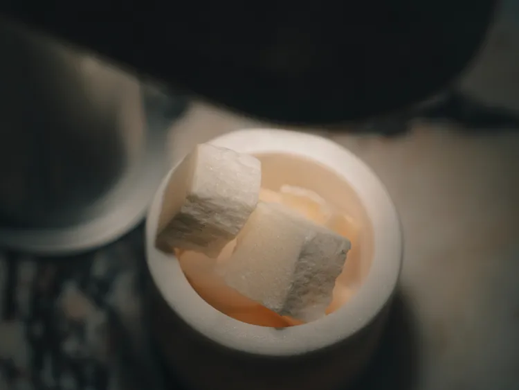 香氛蠟塊相較相同重量的香氛蠟燭壽命約多出2倍。品牌提供