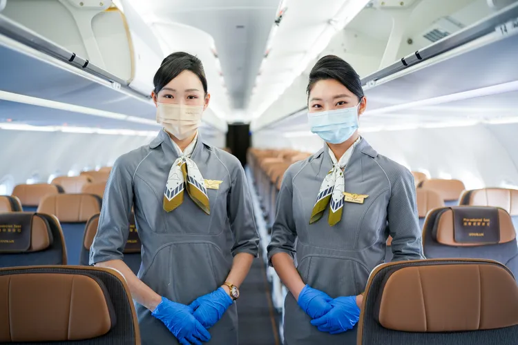 星宇航空「台北-札幌」航線冬季班表，以空中巴士A321neo機型執飛。田欣雲攝