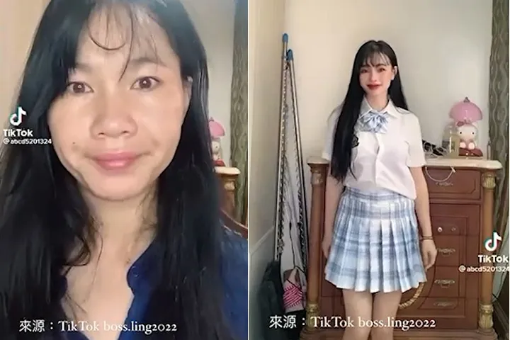 回收場大媽就像「回春」一樣。抖音 @boss.ling2022 授權