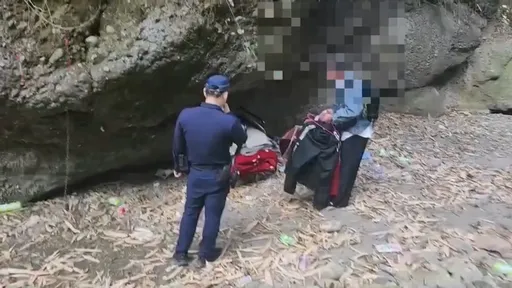 遺世獨居!高雄無業男溪床搭屋過原始生活 六龜警聯合區公所安置