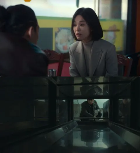 李昭隸飾演的尹昭熙的屍體最後消失在冰櫃。翻攝Netflix