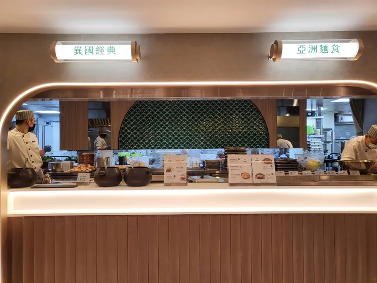 亞洲麵食區。業者提供