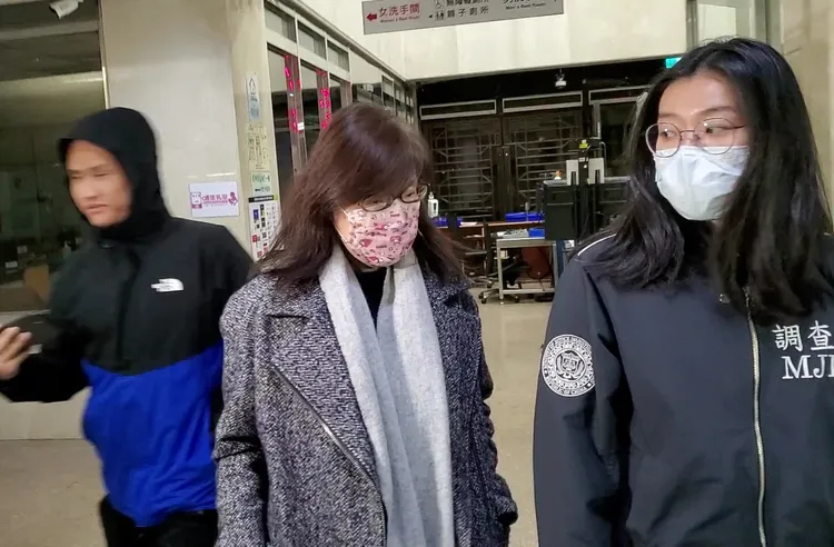 曾擔任多位藍綠立委辦公室主任的汪麗琴，也被檢調約談到案。呂志明攝