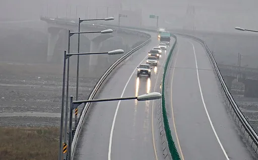 蘇花路廊北返車流湧現 今早每小時交通量400至600輛