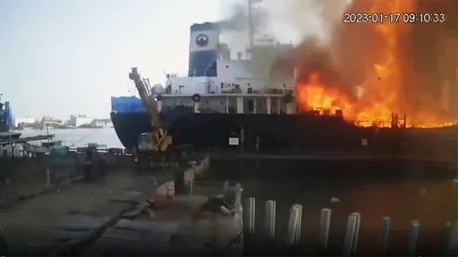 油輪爆炸威震700公尺　美國惡霸犬聽到巨響「活活嚇死」