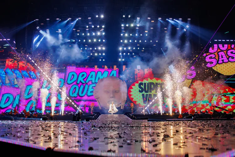 蔡依林演唱會舞台炫目。凌時差提供