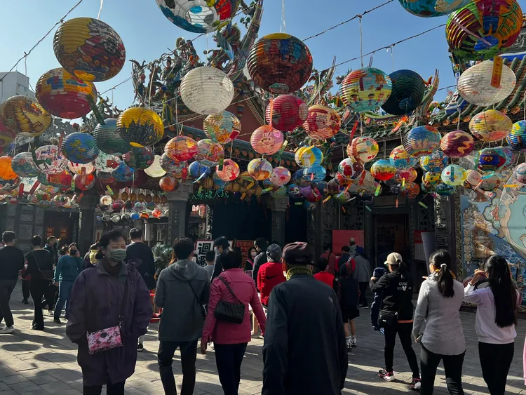 台南宗教魅力迷人，香客比遊客還多。市府提供