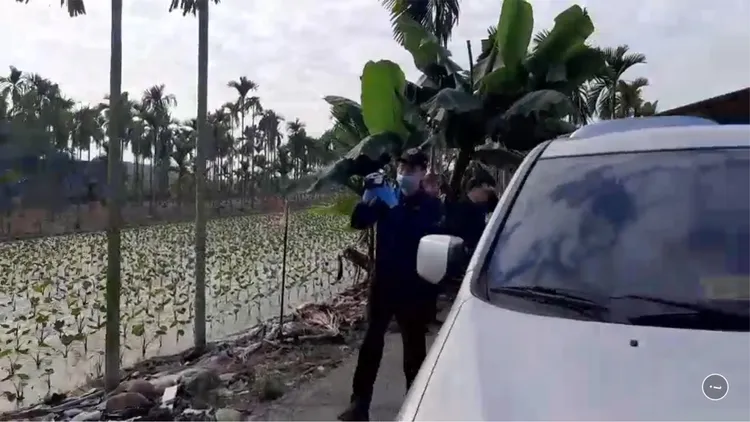 警方封鎖現場。民眾提供