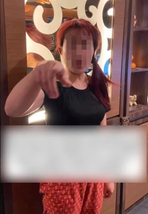 除了承認問男客是否同志，按摩女師對相關指控一概否認。翻攝自抖音