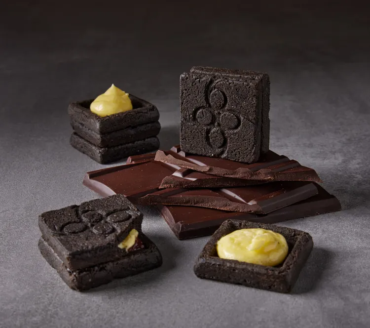 濃厚黑巧夾心風味餅乾。66Cheesecake提供