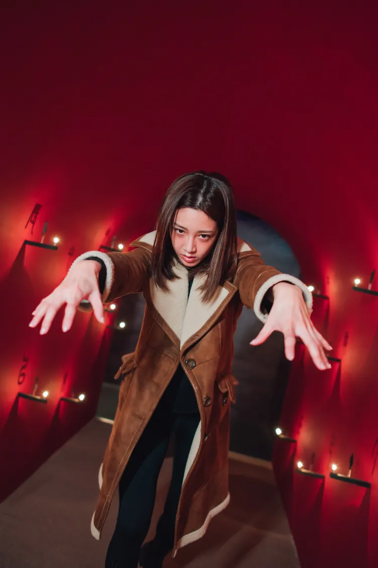 黃薇渟承認其實膽小。寬宏提供