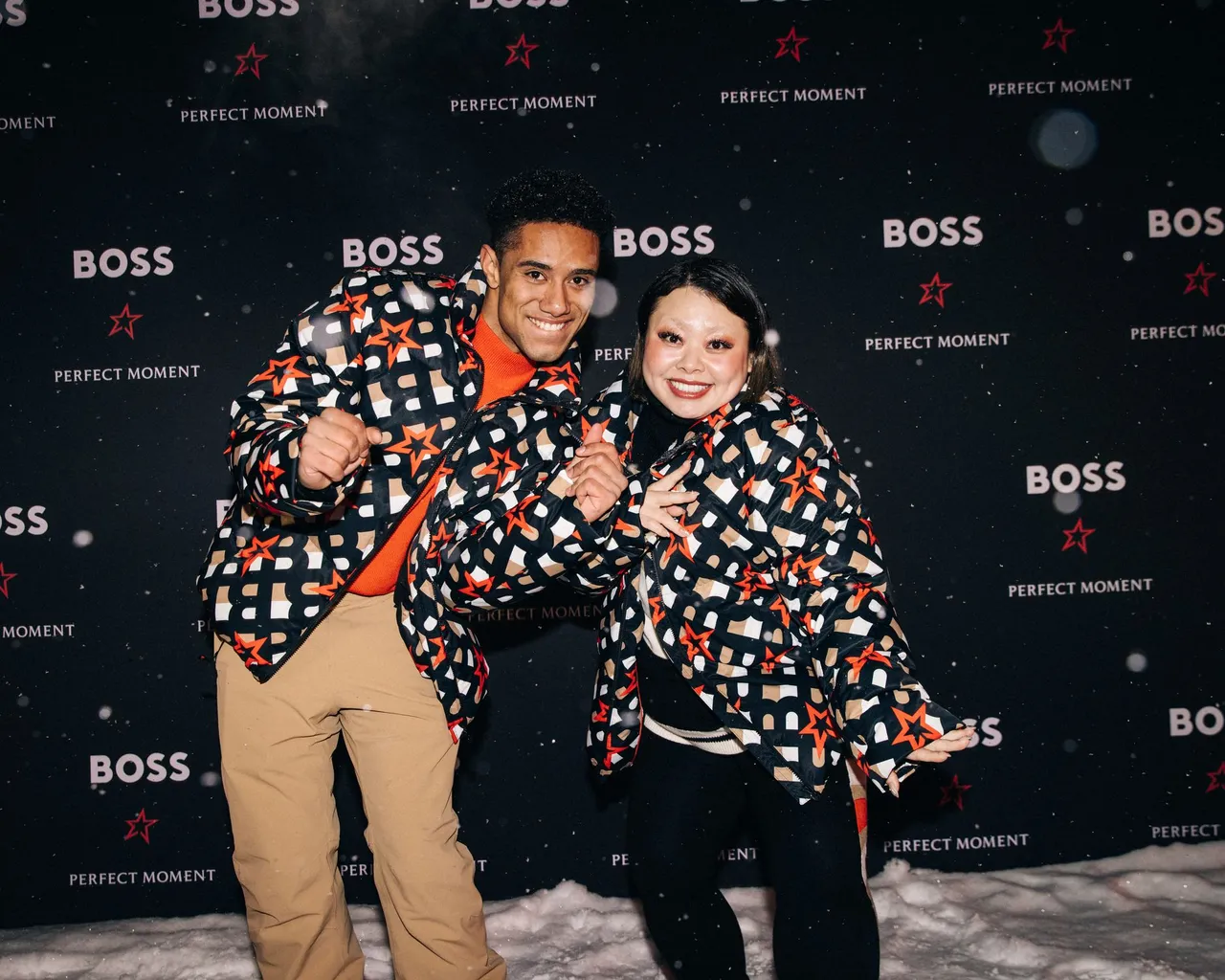 渡邊直美在阿爾卑斯山派對玩得很開心。品牌提供