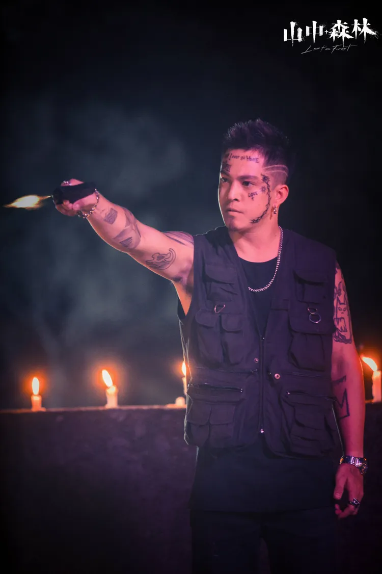 黃遠開玩笑抱怨自己鏡頭太少。禾力文創提供