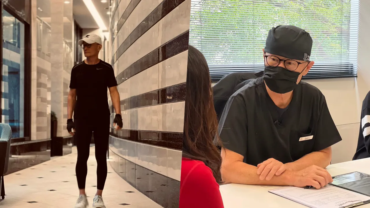 劉偉民雖然已經六十歲,但身材和體態維持超好。翻攝自劉偉民臉書