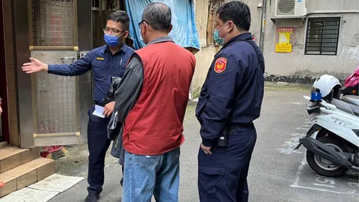 看護返鄉過年獨居長者頓時無依 中和警通報社福機構緊急照顧