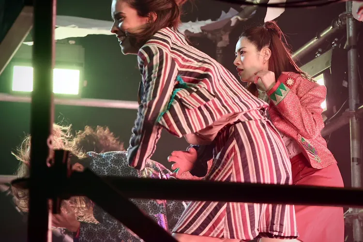 徐懷鈺很開心能受邀演出《極限震撼》。林林攝