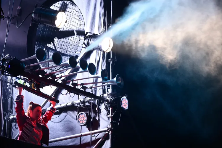 《極限震撼》燈光效果不凡。林林攝