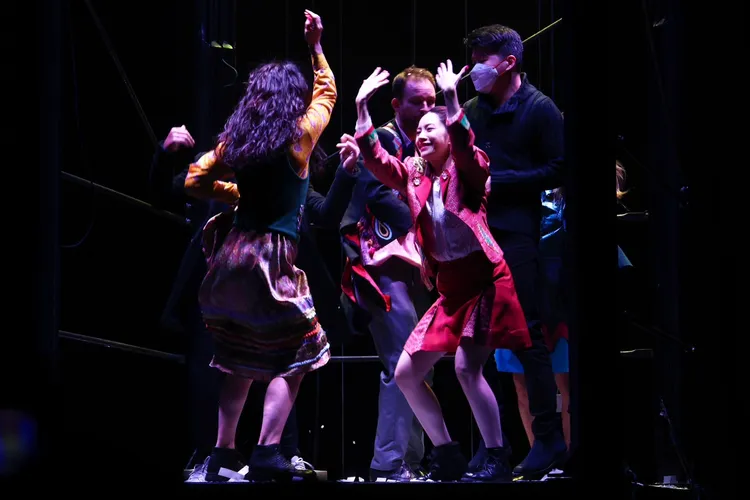 徐懷鈺為了演出《極限震撼》腿痛到不行。林林攝