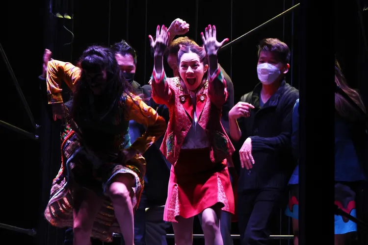 徐懷鈺演出《極限震撼》帶給全場不一樣的驚喜。林林攝