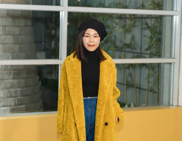 彭佳慧開工觀賞《極限震撼》。寬宏藝術