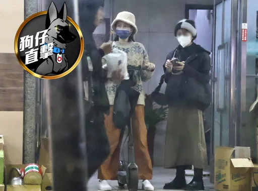 狗仔直擊｜張景嵐臉腫靠濾鏡解救　人行道飆電動滑板車