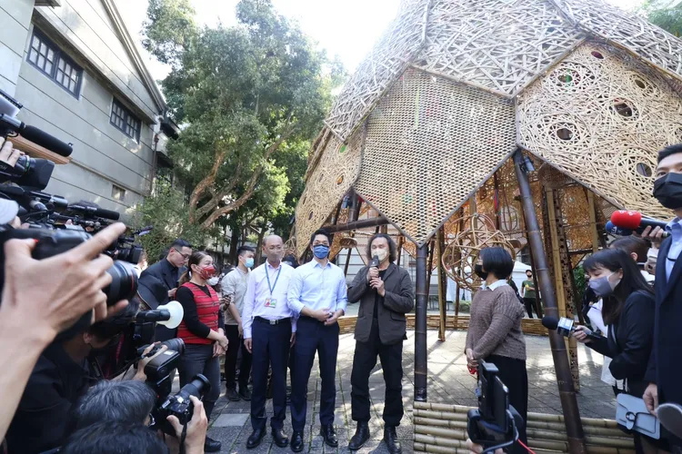 「2023台灣燈會在台北」2月5日正式開展。彭欣偉攝