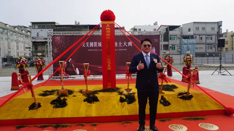 三地集團執行長暨三地開發董事長鍾育霖指出，今年公司推5場建案。葉家銘攝