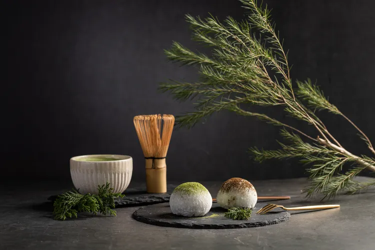 LEXUS ELECTRIFIED於1月起引進日本京都百年抹茶老舖「TSUJIRI 辻利茶舗」的抹茶、焙茶冰心大福。業者提供