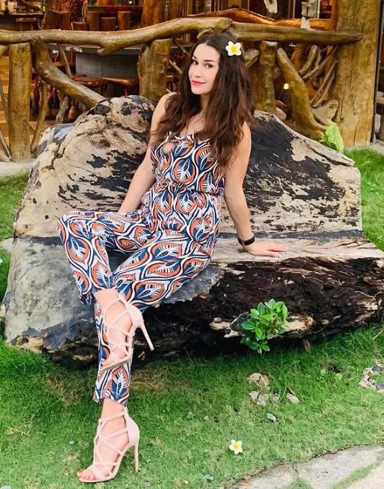 歐娜說，台灣男人較害羞。歐娜提供