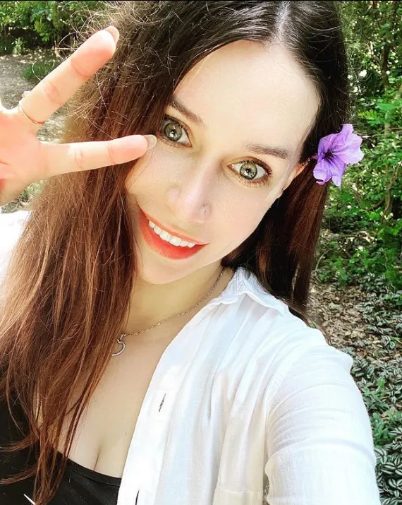 歐娜感謝台灣幫助烏克蘭對抗俄羅斯侵略。歐娜提供